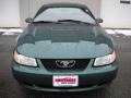 2000 Amazon Green Metallic Ford Mustang V6 Coupe  photo #7
