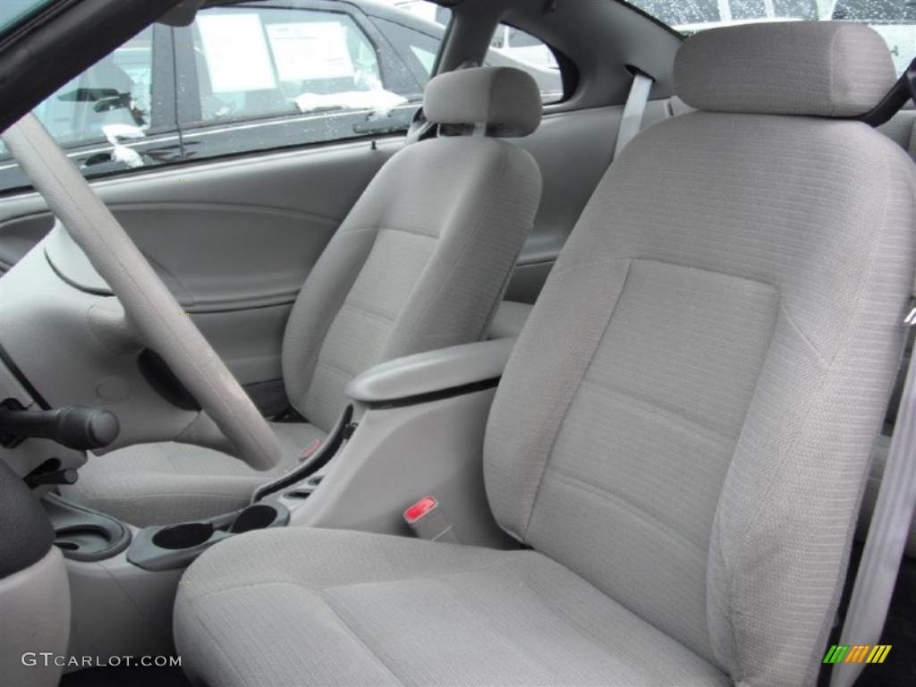 Medium Graphite Interior 2000 Ford Mustang V6 Coupe Photo #46621297