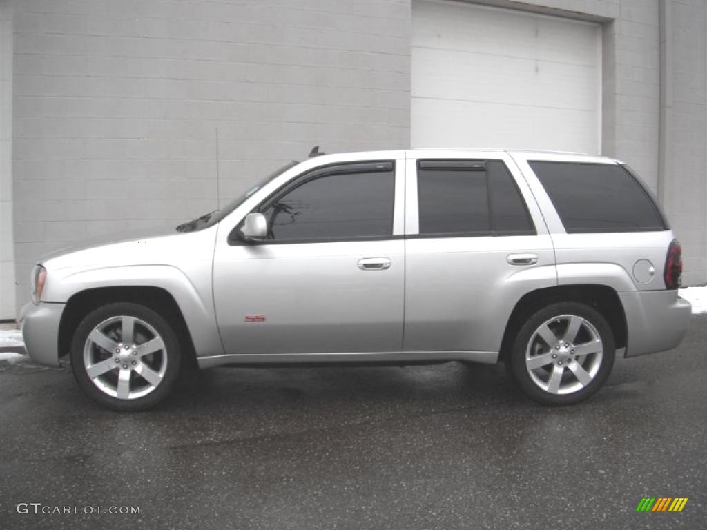 Silverstone Metallic 2007 Chevrolet TrailBlazer SS Exterior Photo #46621363