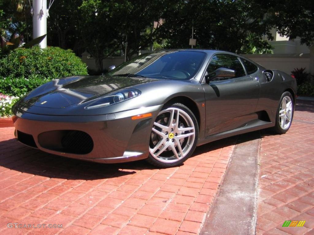 Titanium (Metallic Gray) 2006 Ferrari F430 Coupe F1 Exterior Photo #46621390