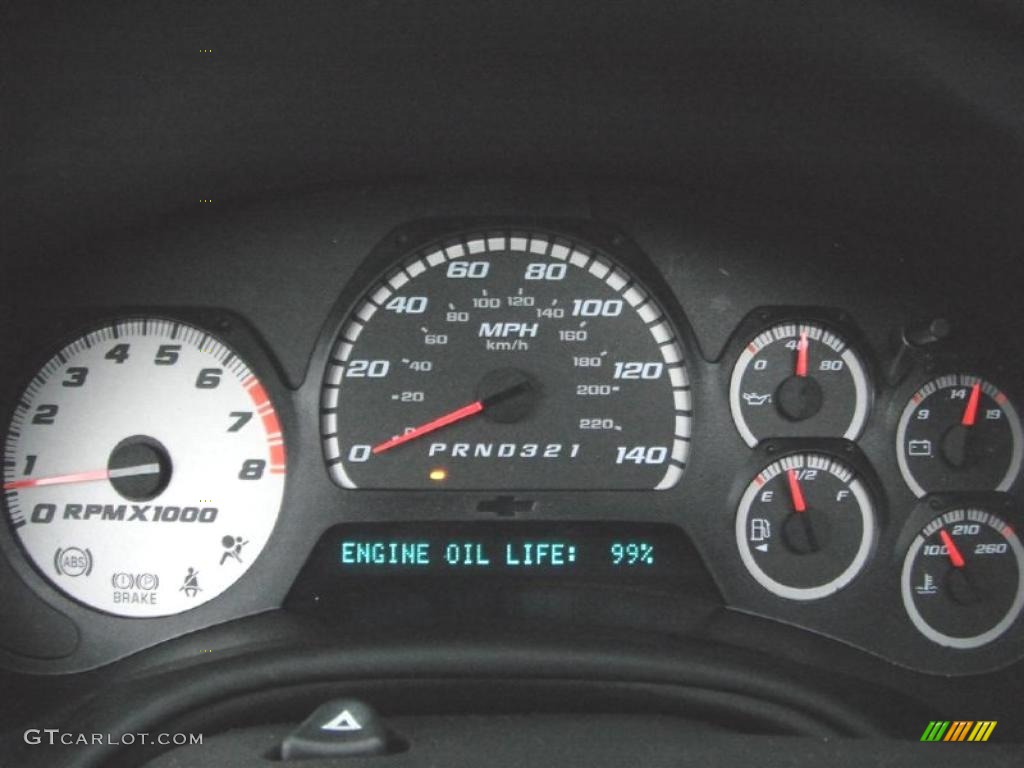 2007 Chevrolet TrailBlazer SS Gauges Photo #46621489