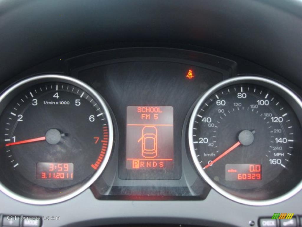 2006 Audi A4 1.8T Cabriolet Gauges Photo #46623439