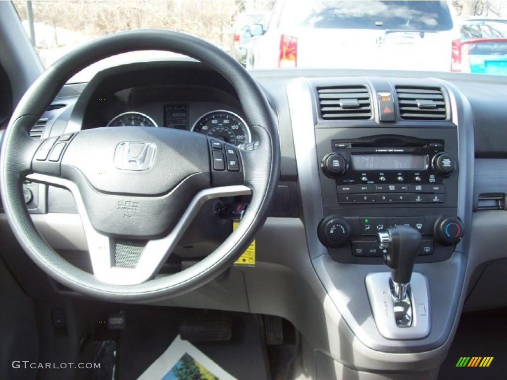 2008 CR-V EX 4WD - Taffeta White / Gray photo #5