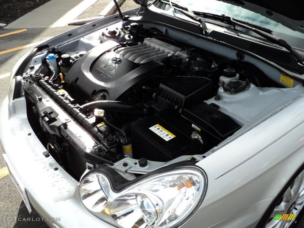 2005 Hyundai Sonata LX V6 2.7 Liter DOHC 24 Valve V6 Engine Photo #46624099