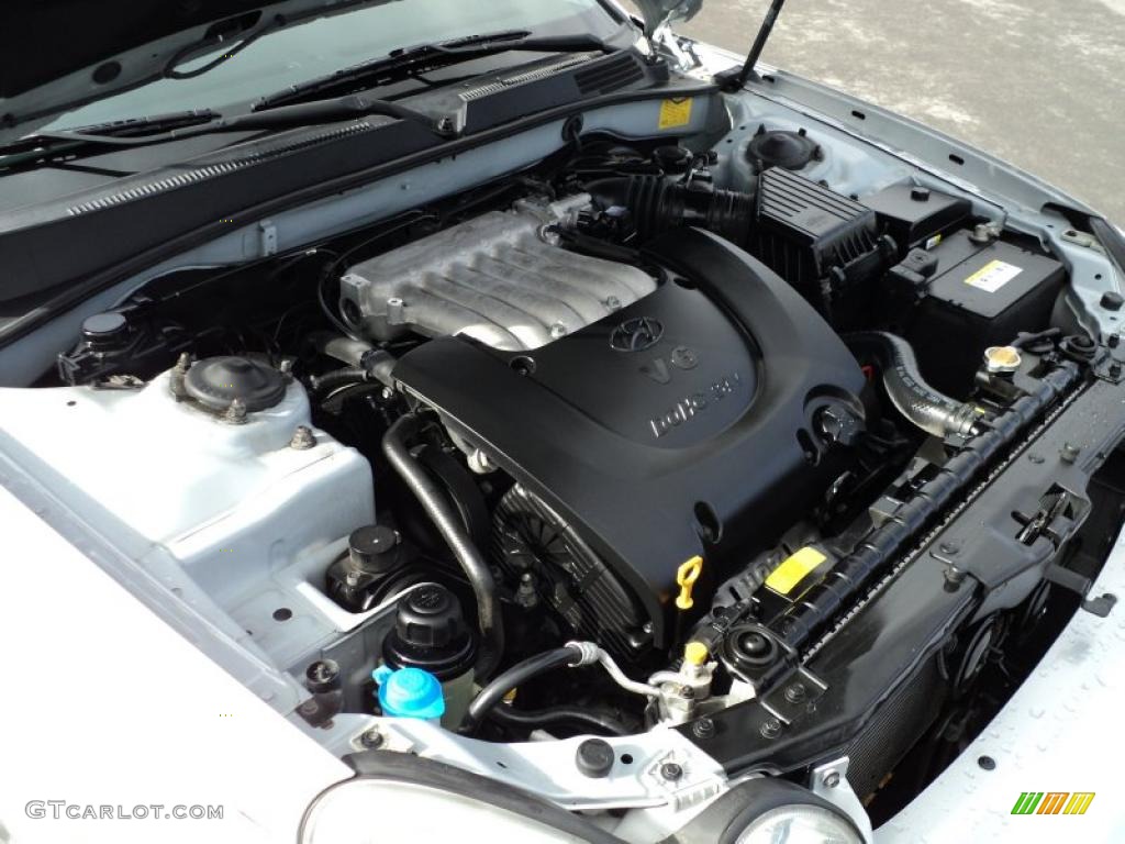 2005 Hyundai Sonata LX V6 2.7 Liter DOHC 24 Valve V6 Engine Photo #46624105