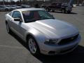 Brilliant Silver Metallic 2010 Ford Mustang V6 Coupe Exterior