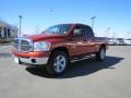 2008 Sunburst Orange Pearl Dodge Ram 1500 Big Horn Edition Quad Cab 4x4  photo #2