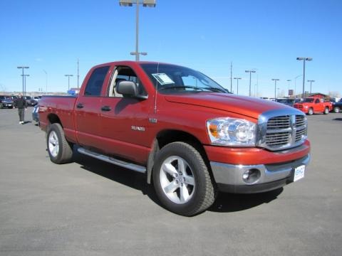 2008 Dodge Ram 1500 Big Horn Edition Quad Cab 4x4 Data, Info and Specs