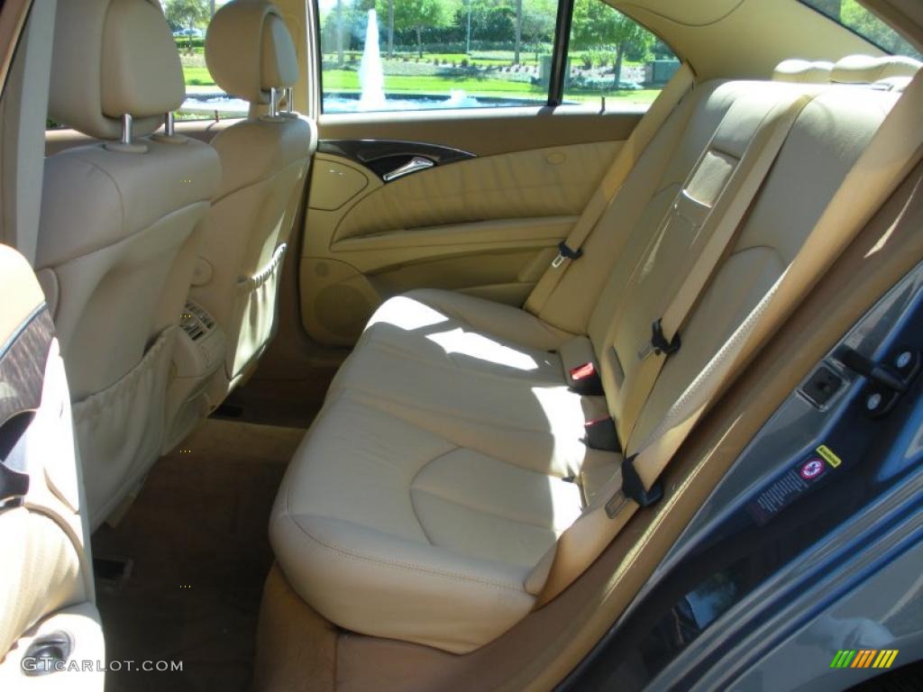 Cashmere Interior 2008 Mercedes-Benz E 350 Sedan Photo #46625539