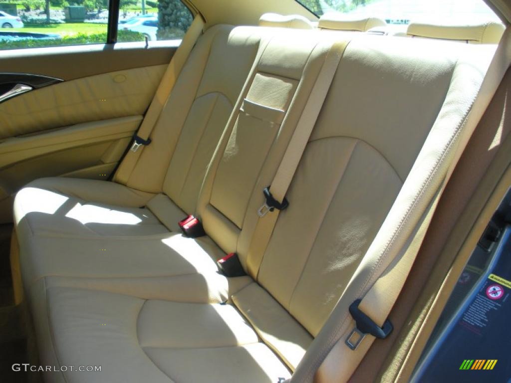 Cashmere Interior 2008 Mercedes-Benz E 350 Sedan Photo #46625548