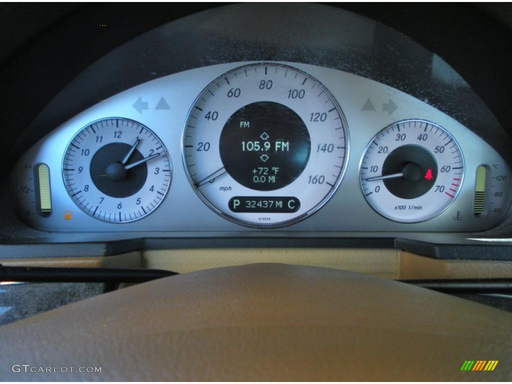 2008 Mercedes-Benz E 350 Sedan Gauges Photo #46625608