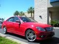 2008 Mars Red Mercedes-Benz C 350 Sport  photo #4