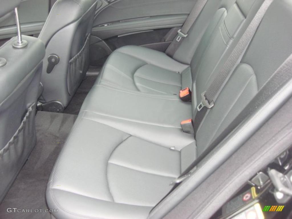 Black Interior 2009 Mercedes-Benz E 320 BlueTEC Sedan Photo #46626610