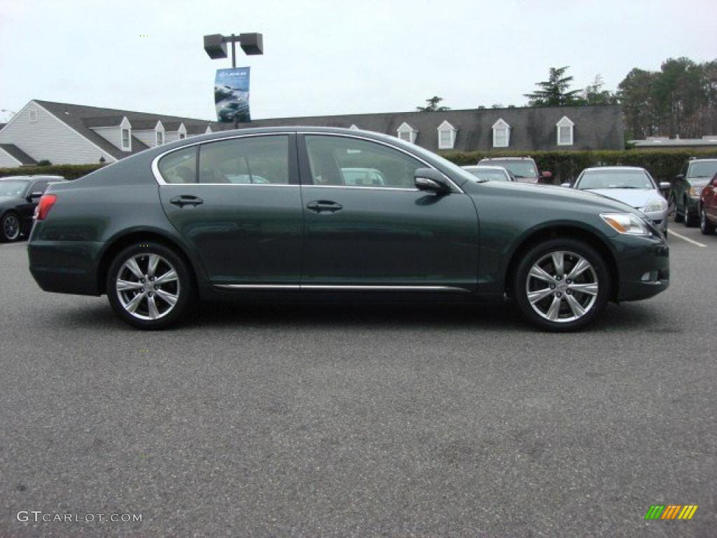 2008 GS 350 AWD - Verdegris Green Mica / Cashmere photo #3