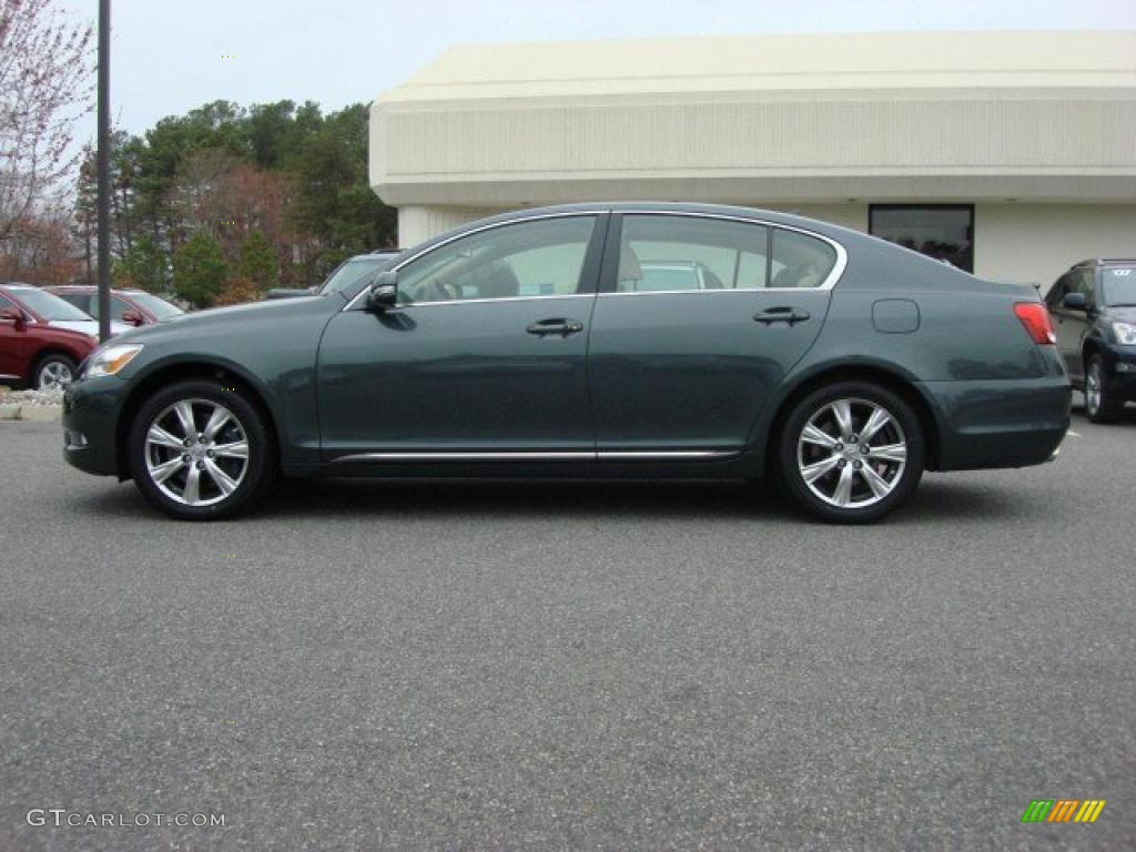 2008 GS 350 AWD - Verdegris Green Mica / Cashmere photo #7