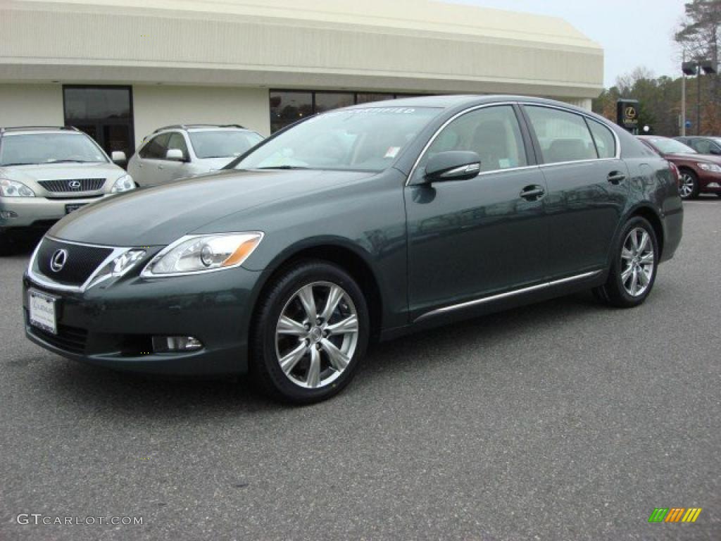 2008 GS 350 AWD - Verdegris Green Mica / Cashmere photo #8
