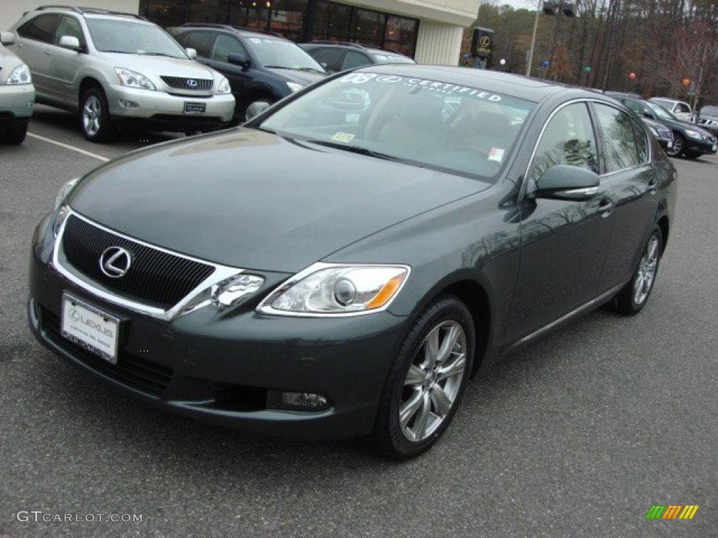 2008 GS 350 AWD - Verdegris Green Mica / Cashmere photo #9