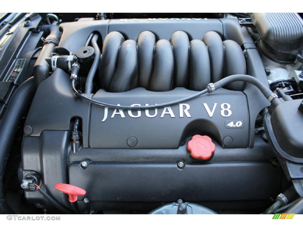 2002 Jaguar XK XK8 Convertible 4.0 Liter DOHC 32-Valve V8 Engine Photo #46627213