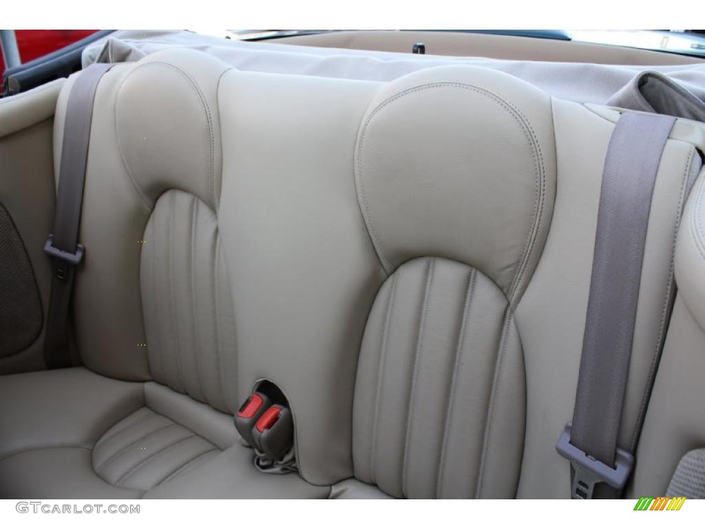 Oatmeal Interior 2002 Jaguar XK XK8 Convertible Photo #46627255