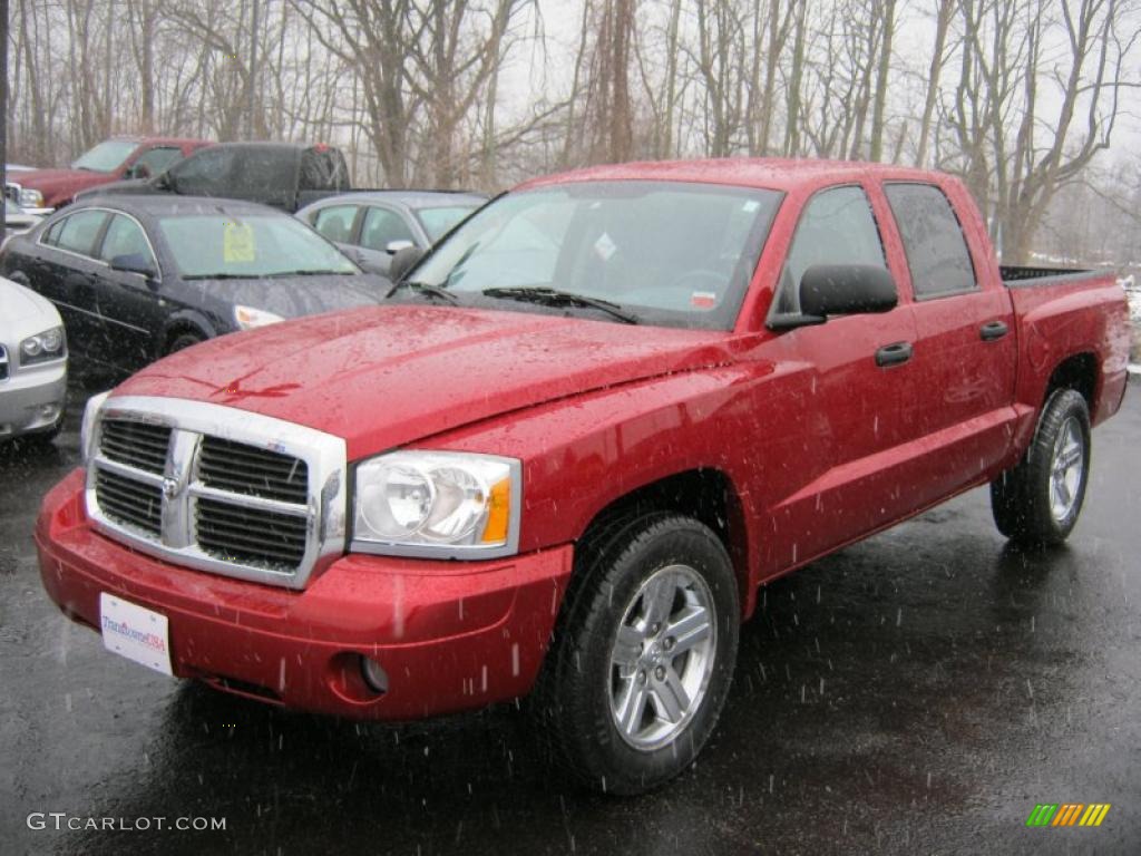 Inferno Red Crystal Pearl Dodge Dakota