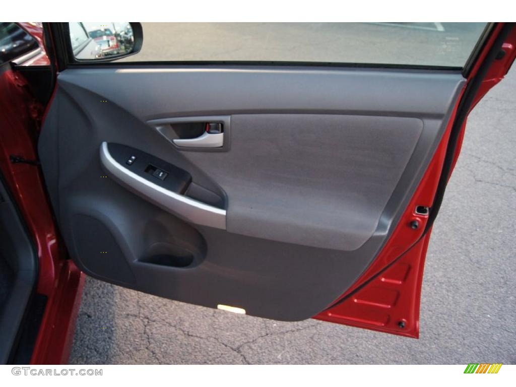 2010 Toyota Prius Hybrid II Dark Gray Door Panel Photo #46629382