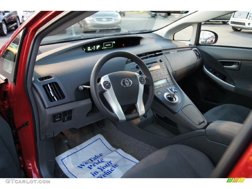 Dark Gray Interior 2010 Toyota Prius Hybrid II Photo #46629397