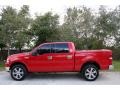 2004 Bright Red Ford F150 XLT SuperCrew 4x4  photo #4