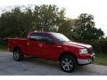 2004 Bright Red Ford F150 XLT SuperCrew 4x4  photo #15