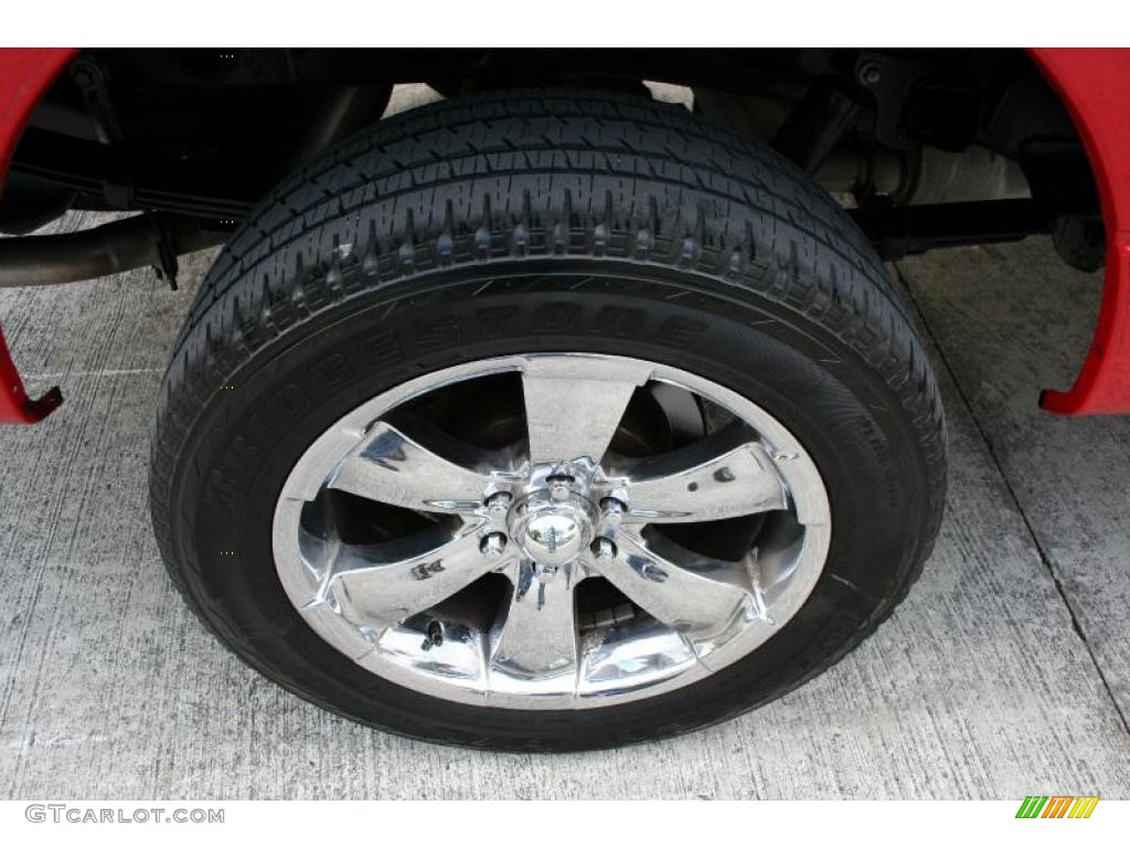 2004 F150 XLT SuperCrew 4x4 - Bright Red / Medium/Dark Flint photo #29