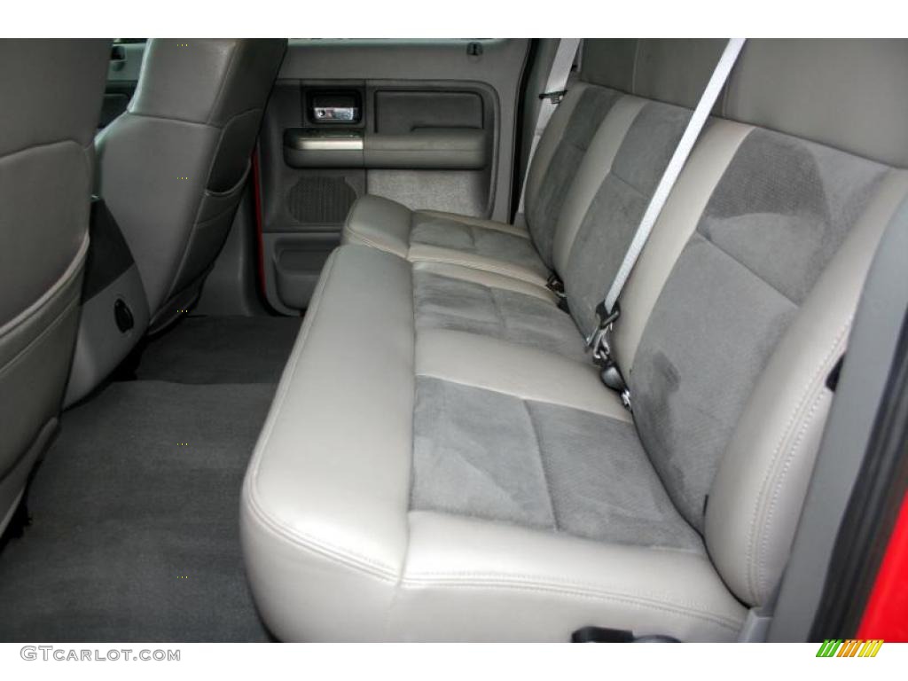 2004 F150 XLT SuperCrew 4x4 - Bright Red / Medium/Dark Flint photo #47