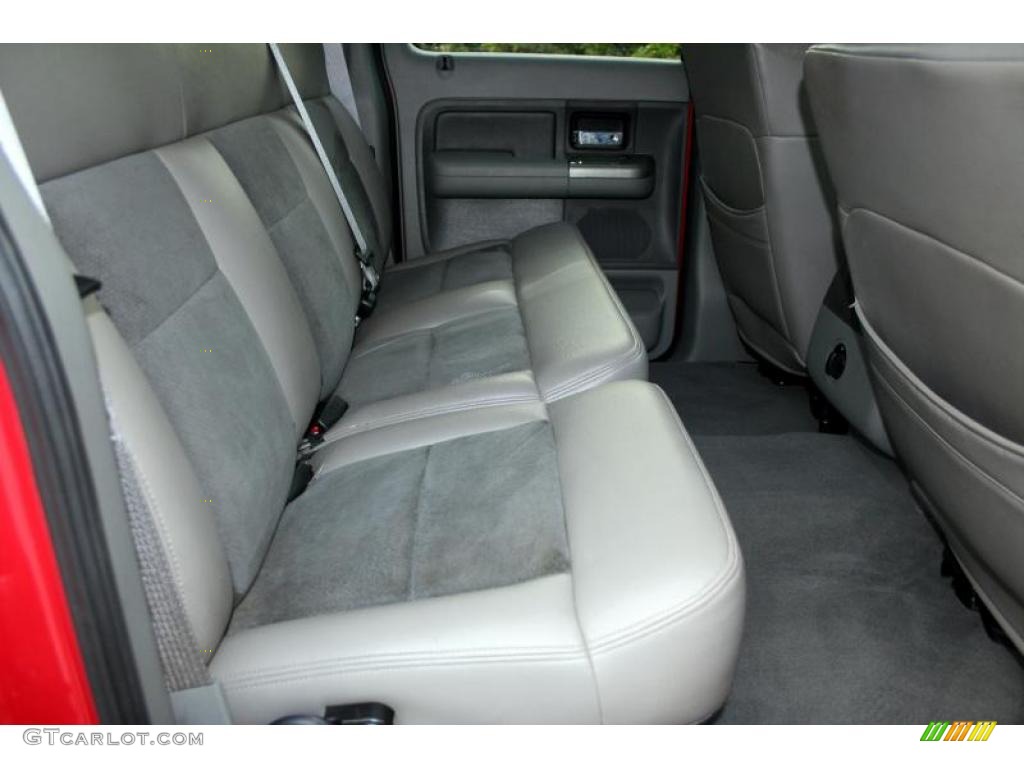 2004 F150 XLT SuperCrew 4x4 - Bright Red / Medium/Dark Flint photo #48