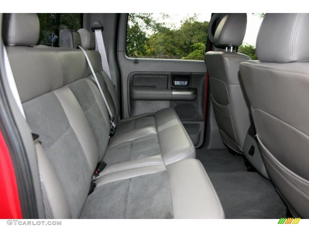 2004 F150 XLT SuperCrew 4x4 - Bright Red / Medium/Dark Flint photo #50