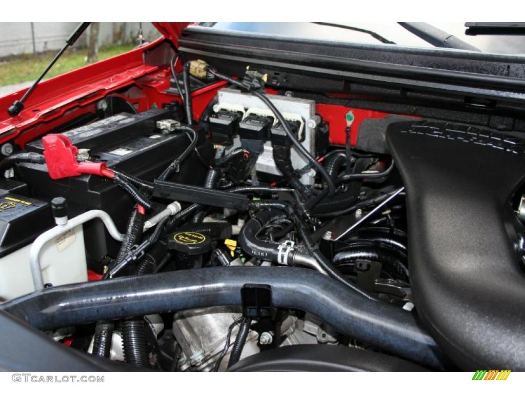 2004 Ford F150 XLT SuperCrew 4x4 5.4 Liter SOHC 24V Triton V8 Engine Photo #46633703