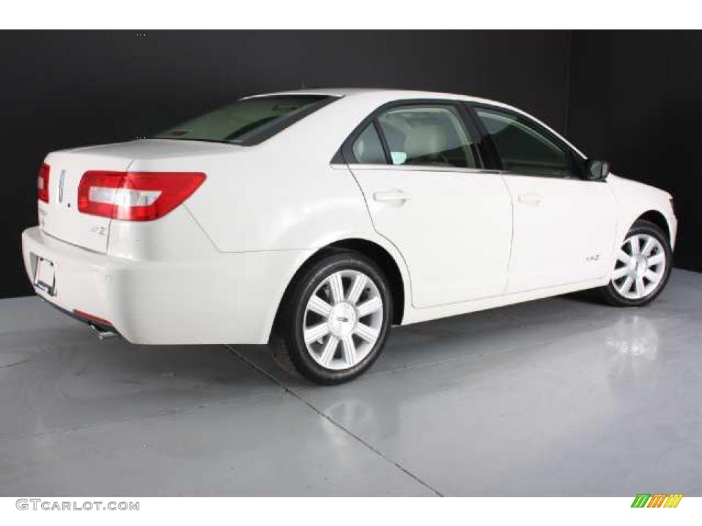 2008 MKZ Sedan - White Suede / Sand photo #22