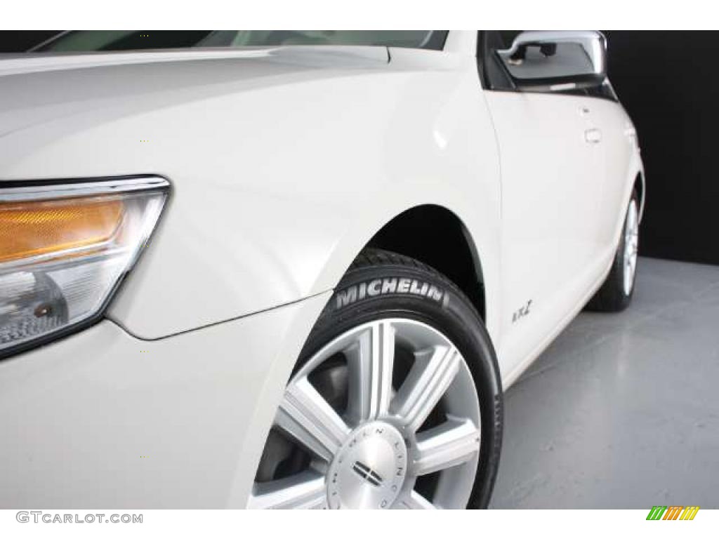 2008 MKZ Sedan - White Suede / Sand photo #23