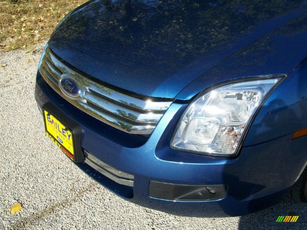 2009 Fusion SE V6 - Sport Blue Metallic / Medium Light Stone photo #2