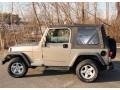 Light Khaki Metallic 2003 Jeep Wrangler Sport 4x4 Exterior