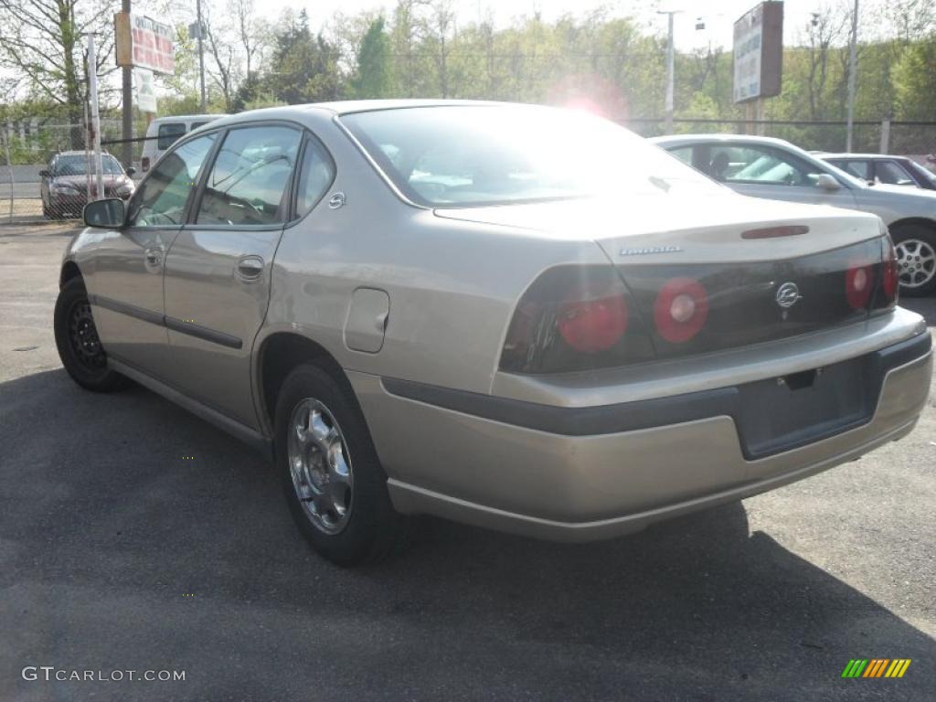 2004 Impala  - Sandstone Metallic / Neutral Beige photo #7