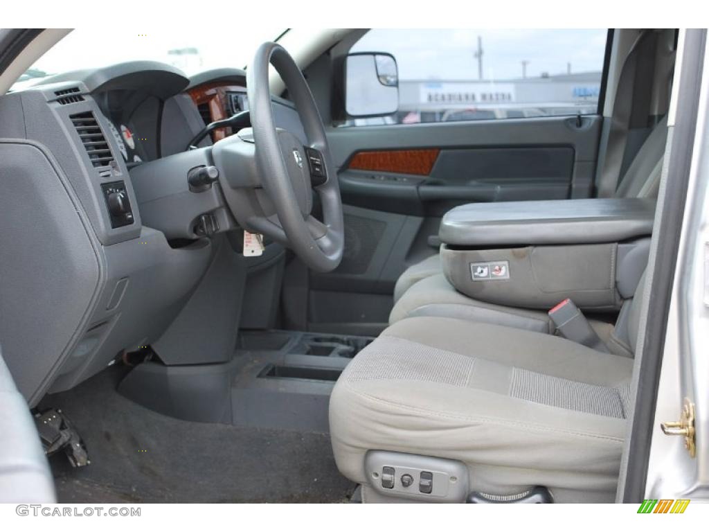 Medium Slate Gray Interior 2006 Dodge Ram 2500 SLT Mega Cab 4x4 Photo #46636976