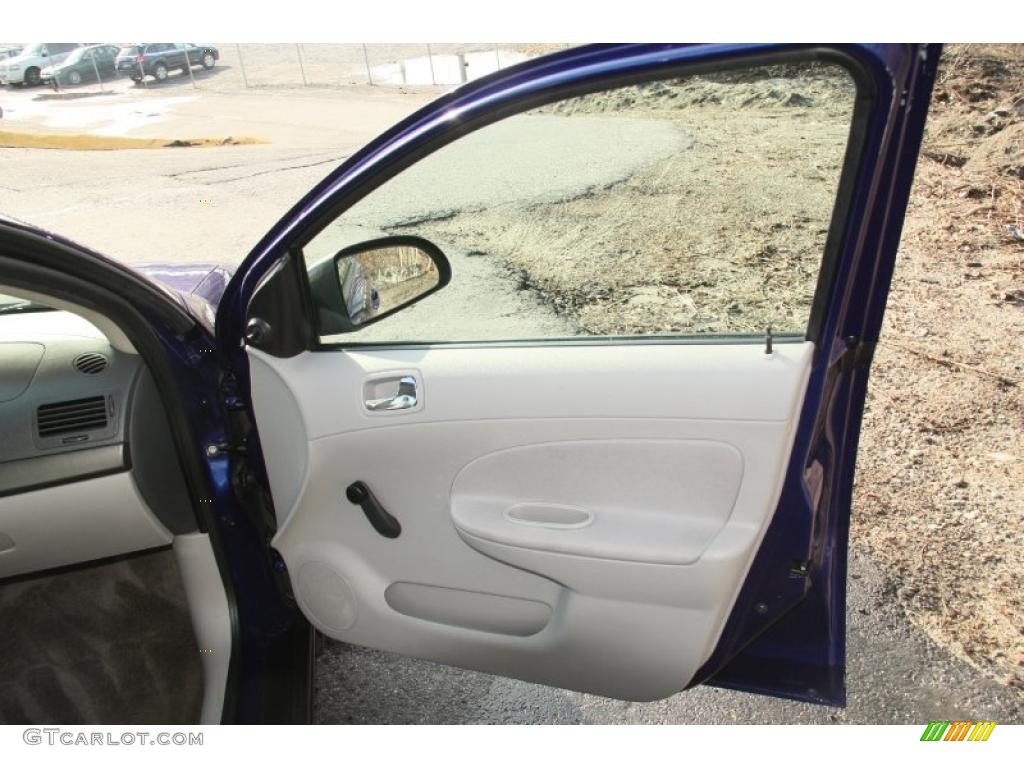 2007 Cobalt LS Sedan - Laser Blue Metallic / Gray photo #17