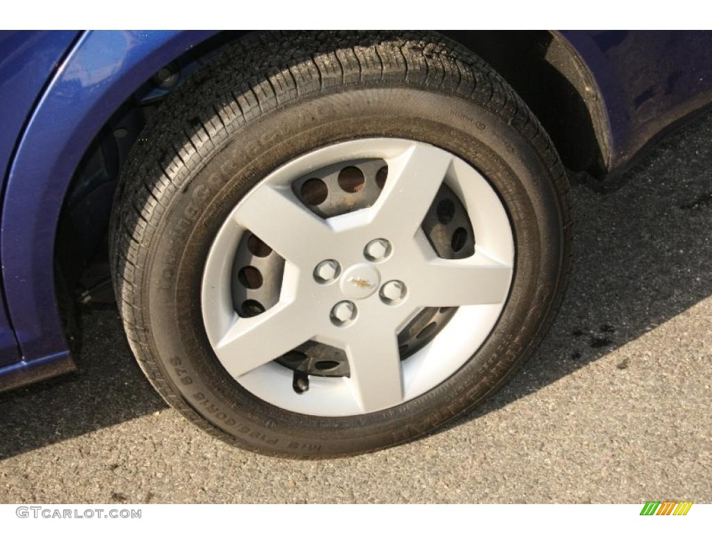 2007 Cobalt LS Sedan - Laser Blue Metallic / Gray photo #20