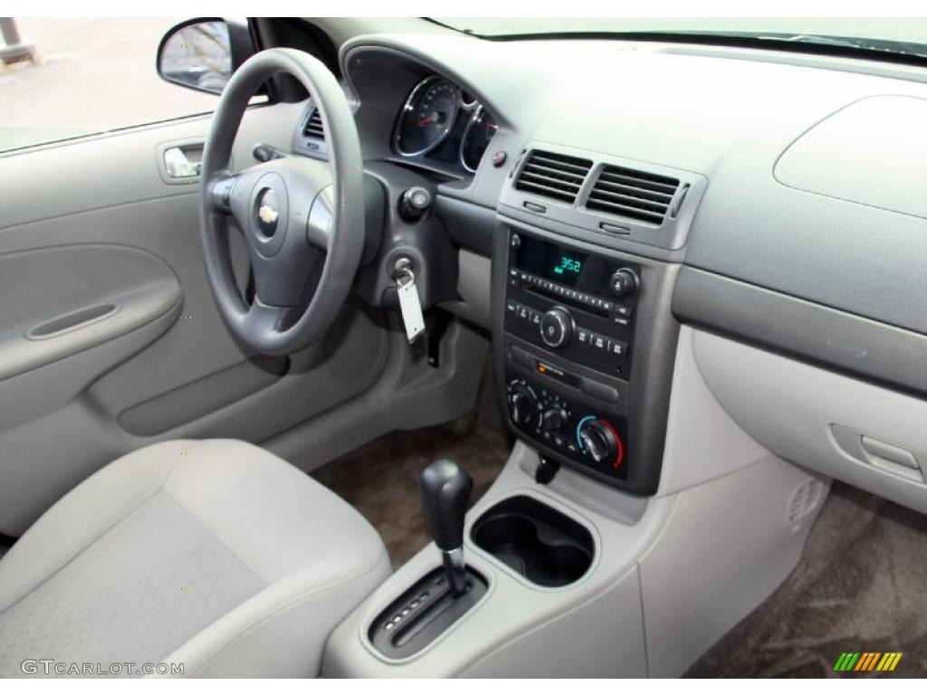 2007 Cobalt LS Sedan - Laser Blue Metallic / Gray photo #4