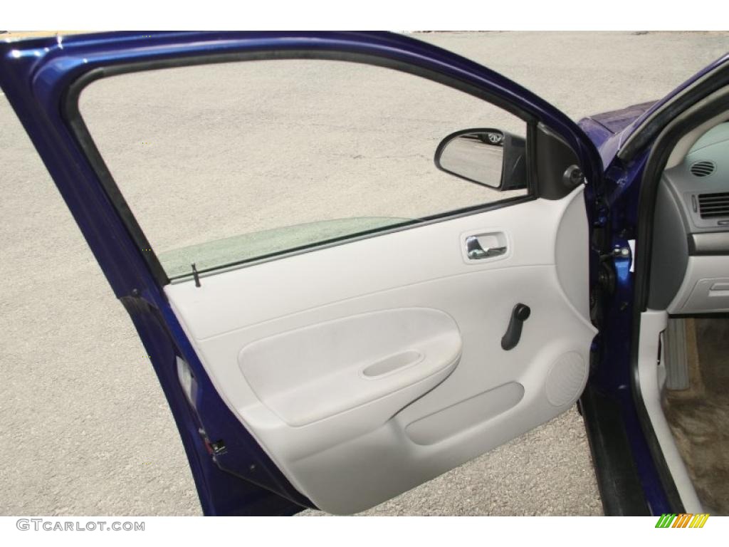2007 Chevrolet Cobalt LS Sedan Gray Door Panel Photo #46637927