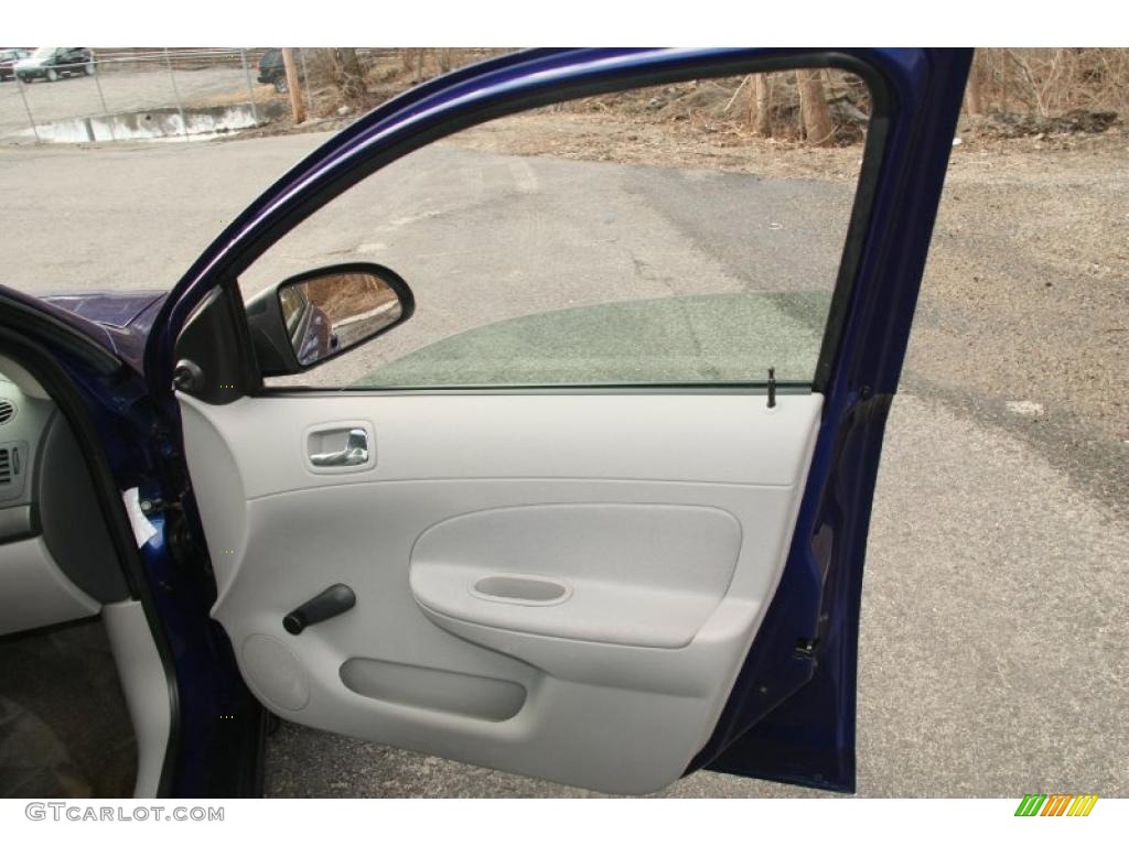2007 Cobalt LS Sedan - Laser Blue Metallic / Gray photo #14