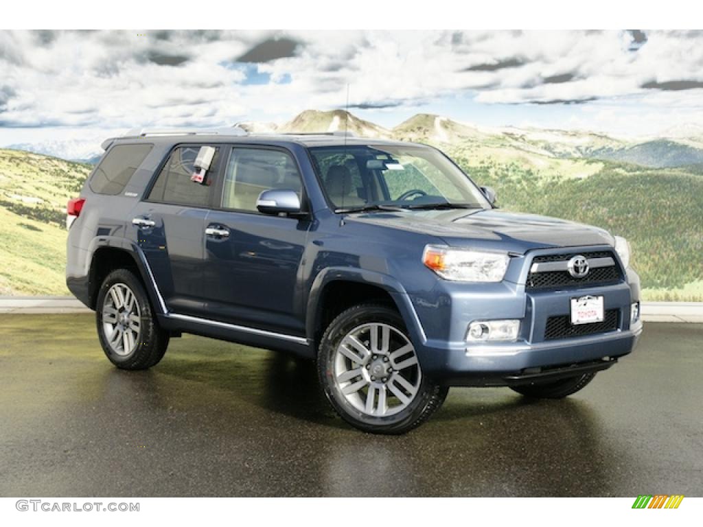 Shoreline Blue Pearl 2011 Toyota 4Runner Limited 4x4 Exterior Photo #46639208