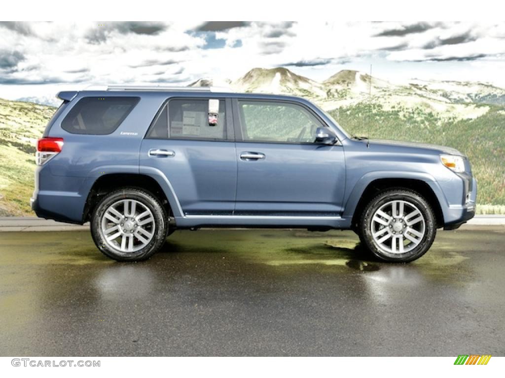 Shoreline Blue Pearl 2011 Toyota 4Runner Limited 4x4 Exterior Photo #46639214