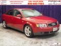 Amulet Red 2002 Audi A4 1.8T quattro Sedan