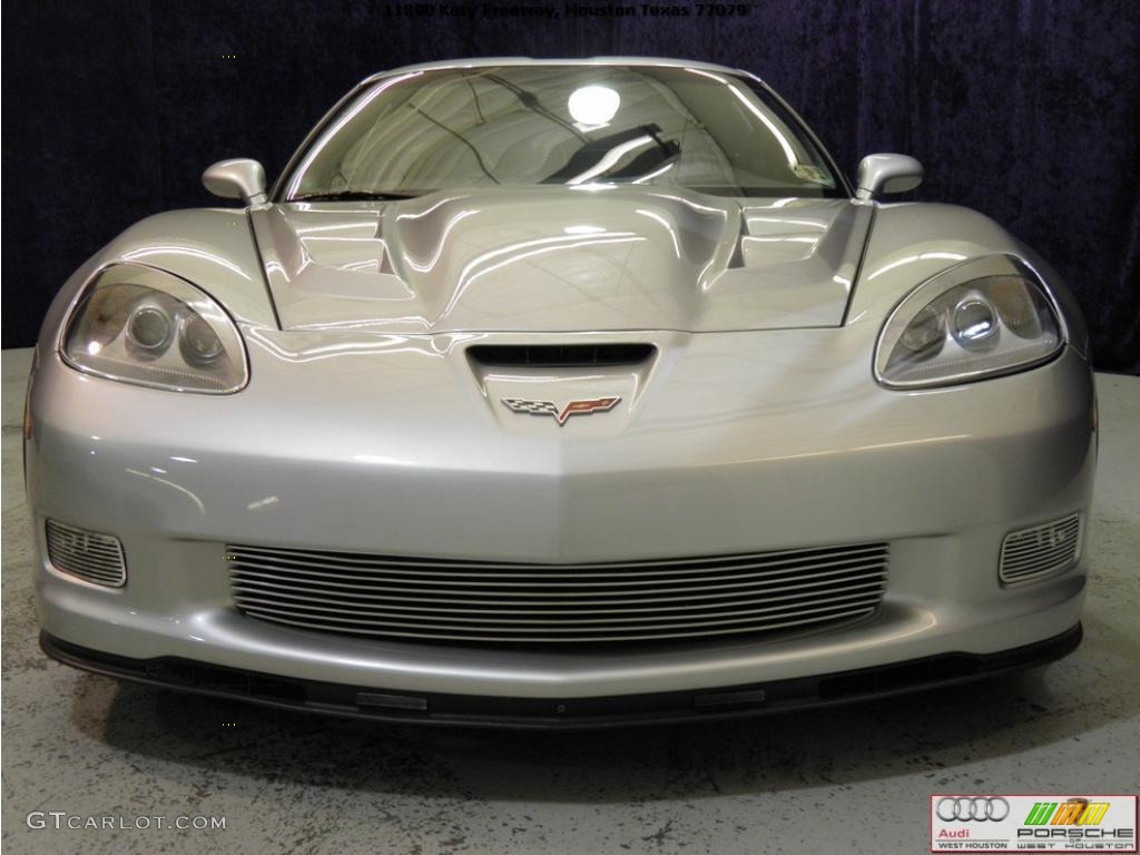 2007 Corvette Z06 - Machine Silver Metallic / Titanium photo #19