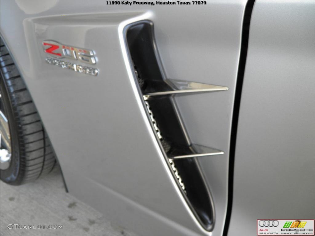2007 Corvette Z06 - Machine Silver Metallic / Titanium photo #34