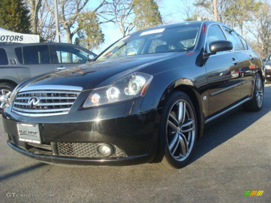 2007 M 45 Sport Sedan - Black Obsidian / Graphite photo #1